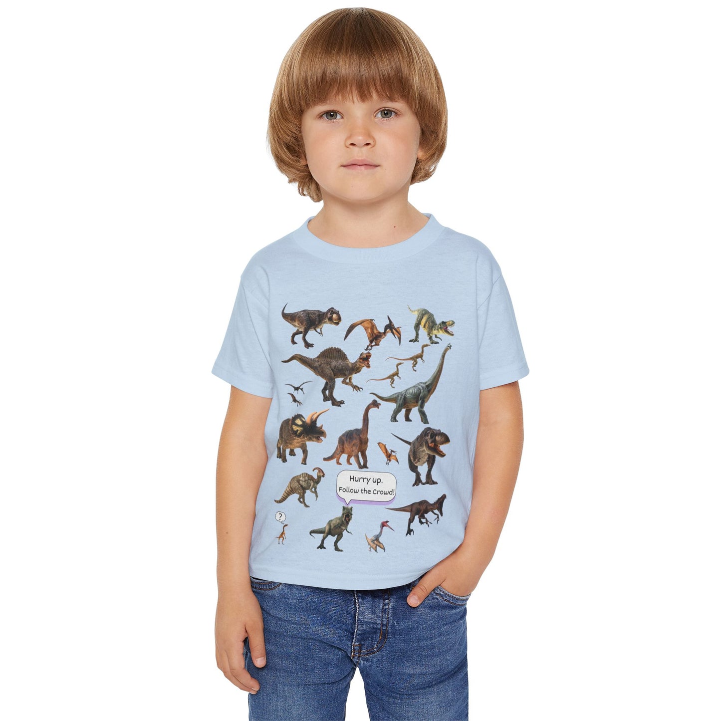 Toddler T-shirt - Early advice Dinosaur theme
