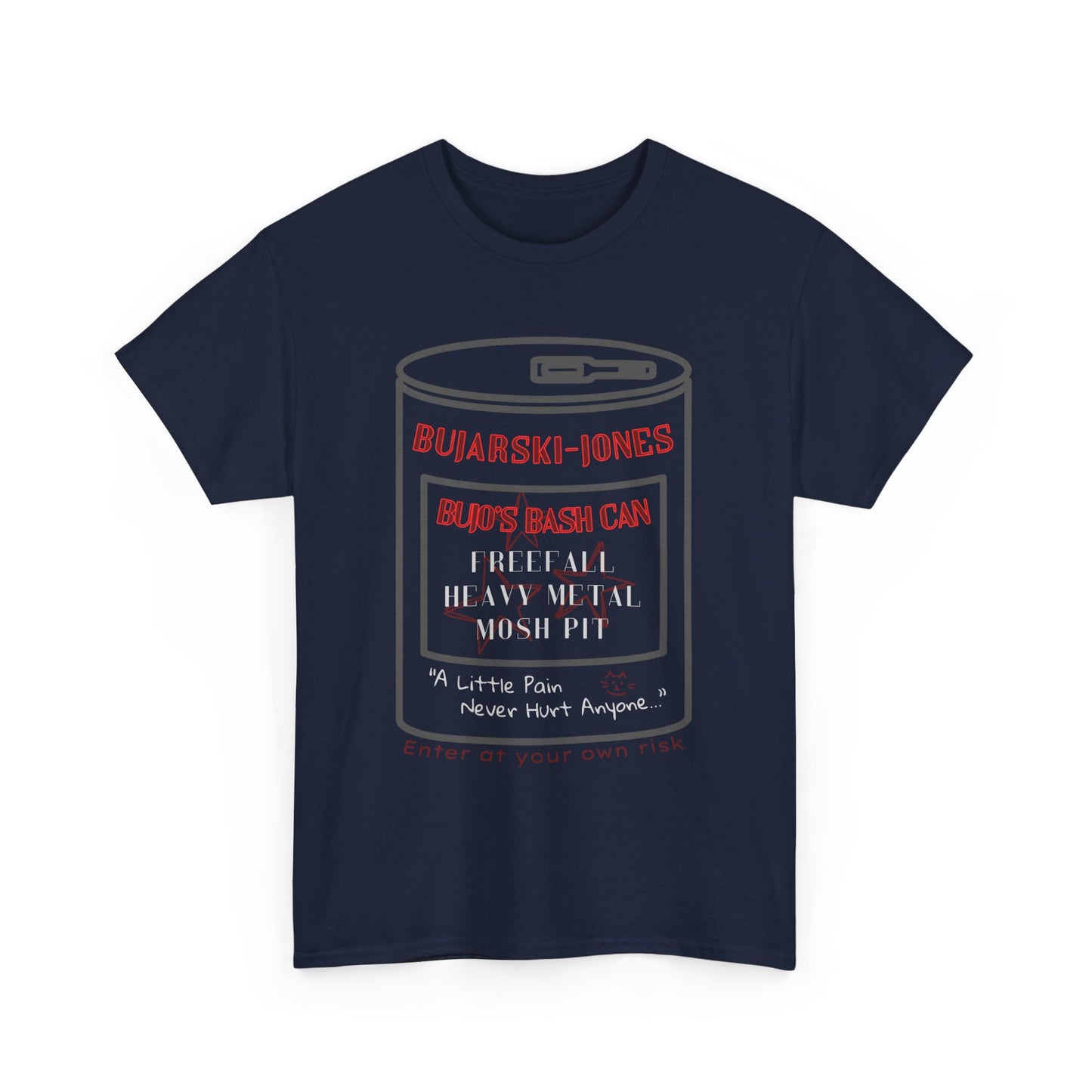 Bujo's Bash Can Unisex Tee - Rise of the Automated Empire Collection