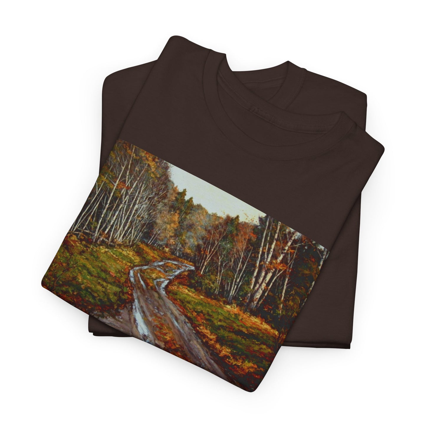 Autumn Landscape Unisex Heavy Cotton Tee