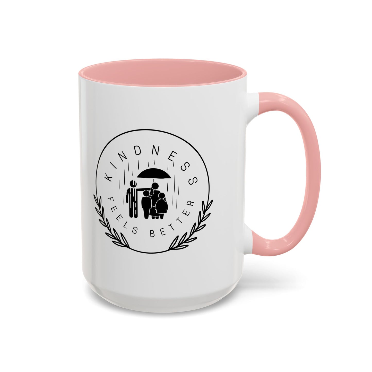 Mug - Kindness Feels Better Accent Coffee Mug (11, 15oz)