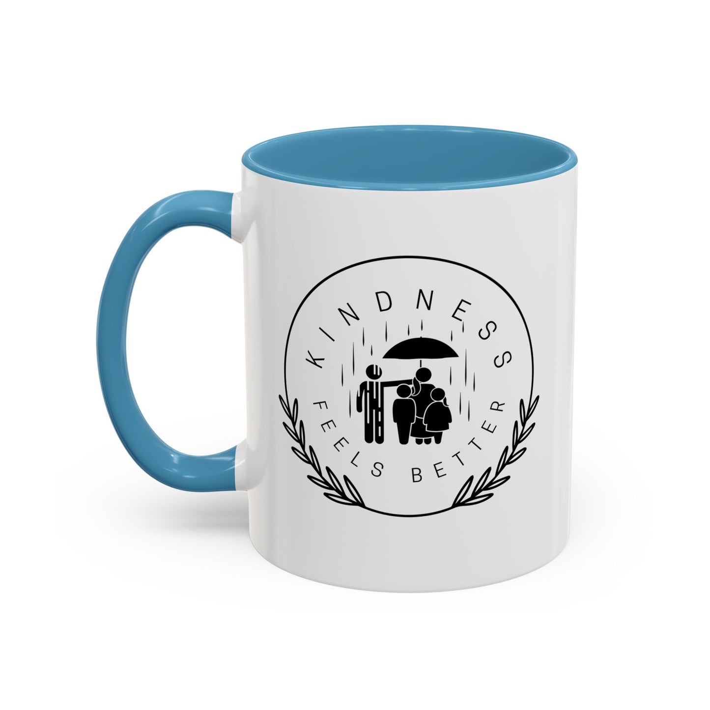 Mug - Kindness Feels Better Accent Coffee Mug (11, 15oz)