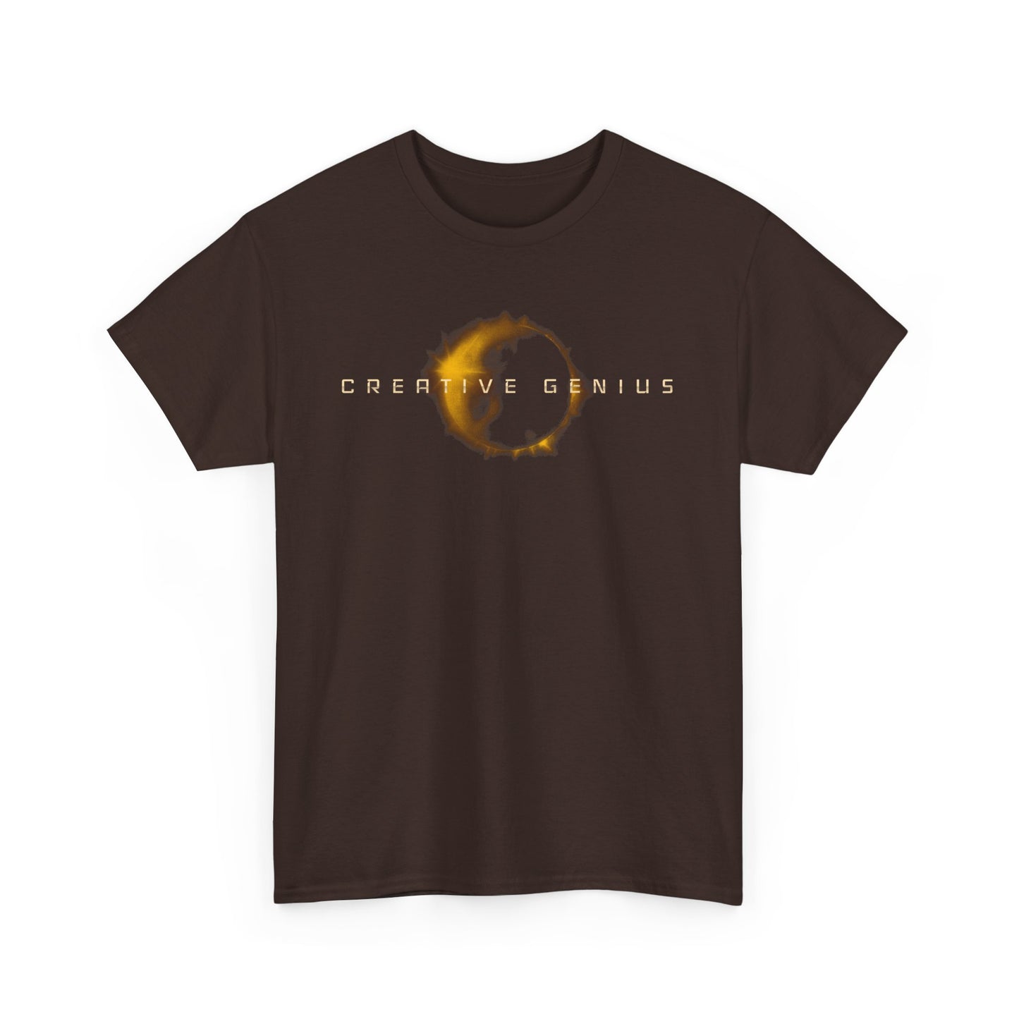 Creative Genius Unisex Heavy Cotton Tee - Inspirational Graphic T-Shirt for Creatives