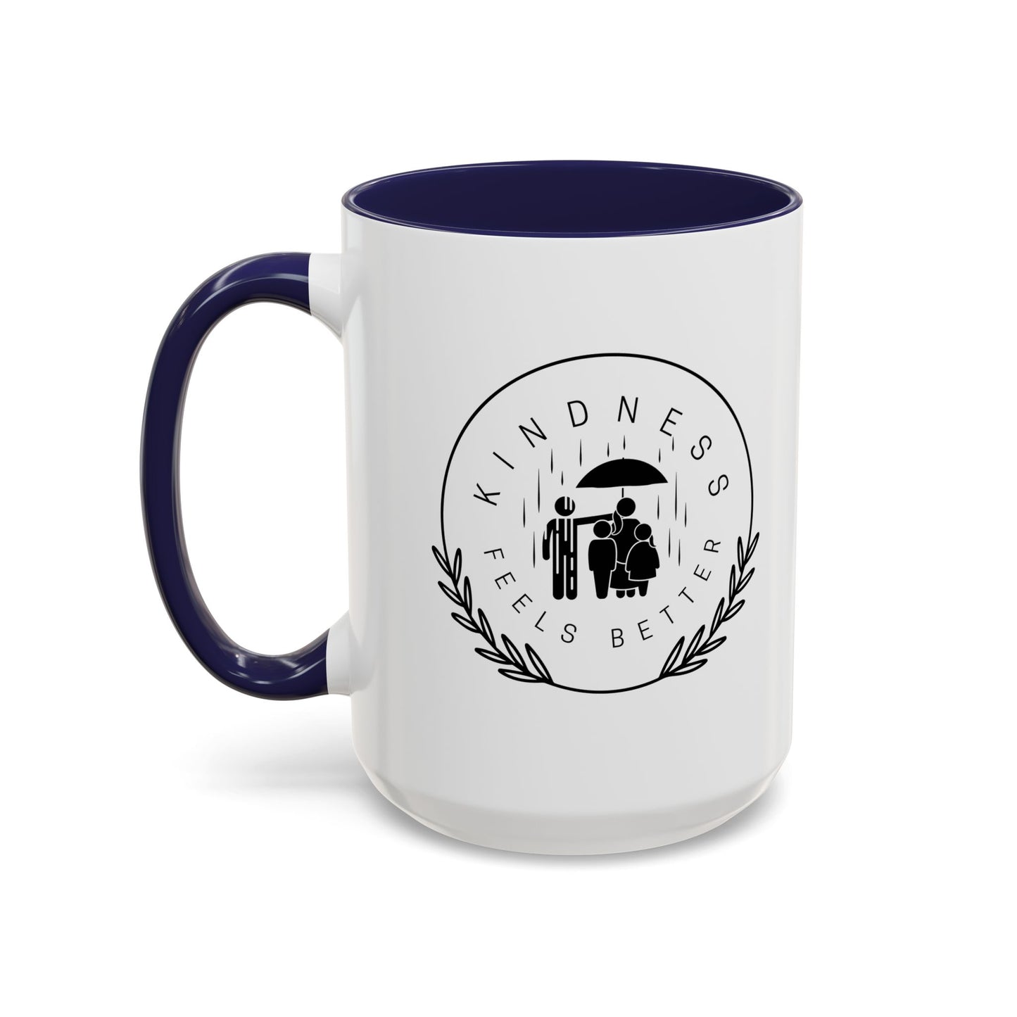 Mug - Kindness Feels Better Accent Coffee Mug (11, 15oz)