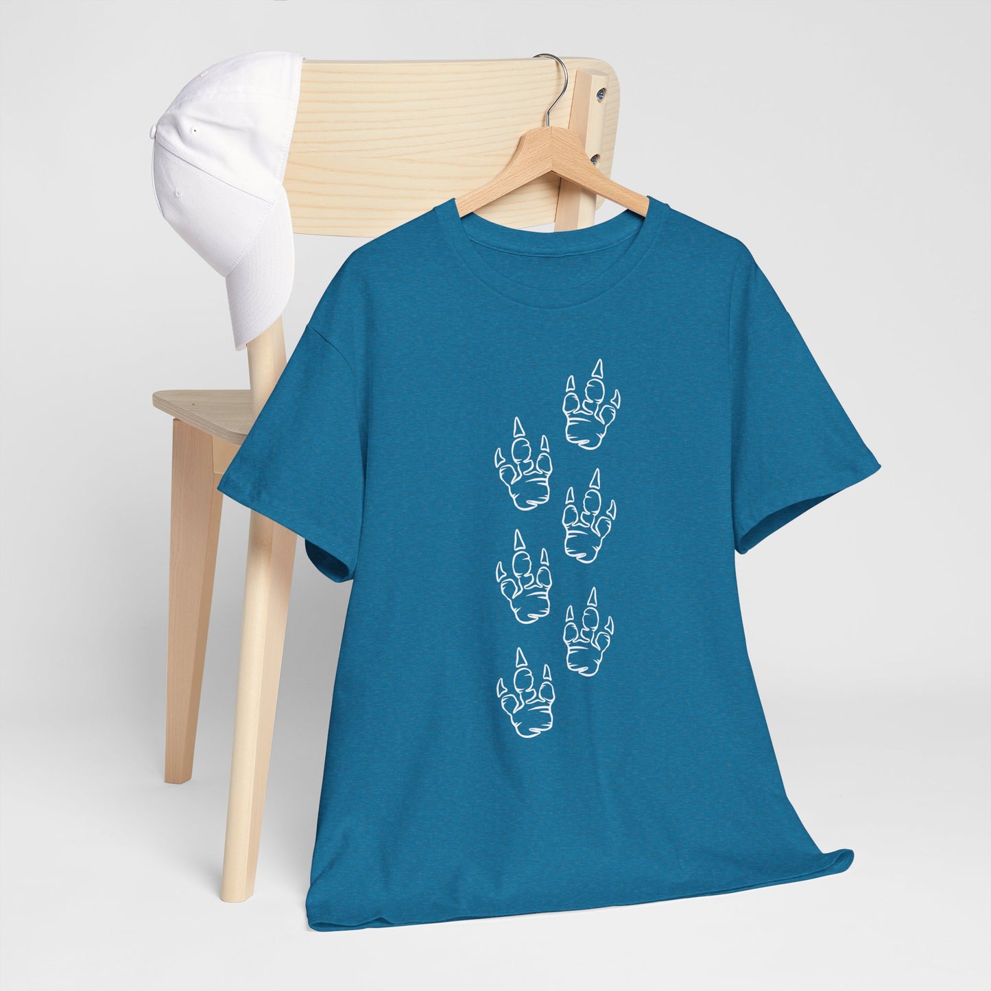 Custom Dinosaur Print Unisex Heavy Cotton Tee