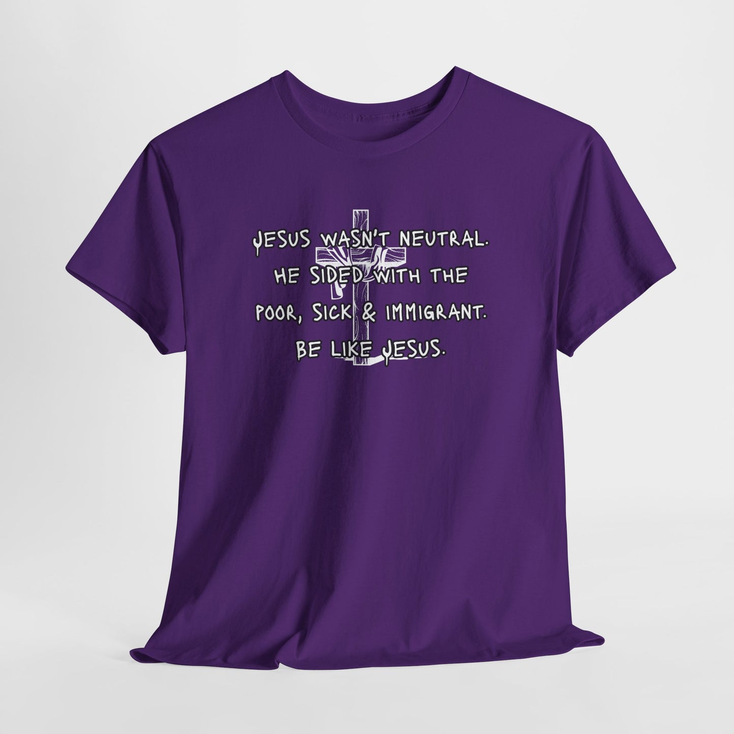 Be Like Jesus Unisex Heavy Cotton Tee - Inspirational Faith T-Shirt