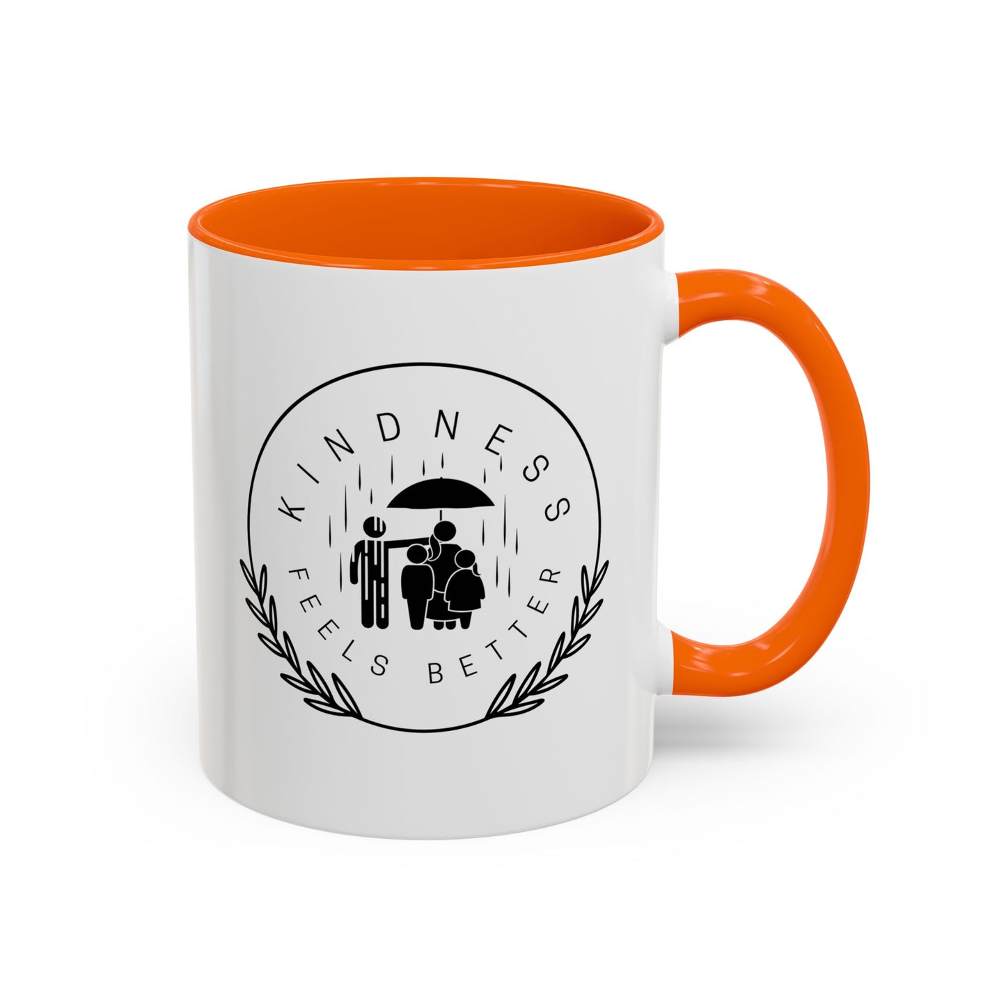 Mug - Kindness Feels Better Accent Coffee Mug (11, 15oz)