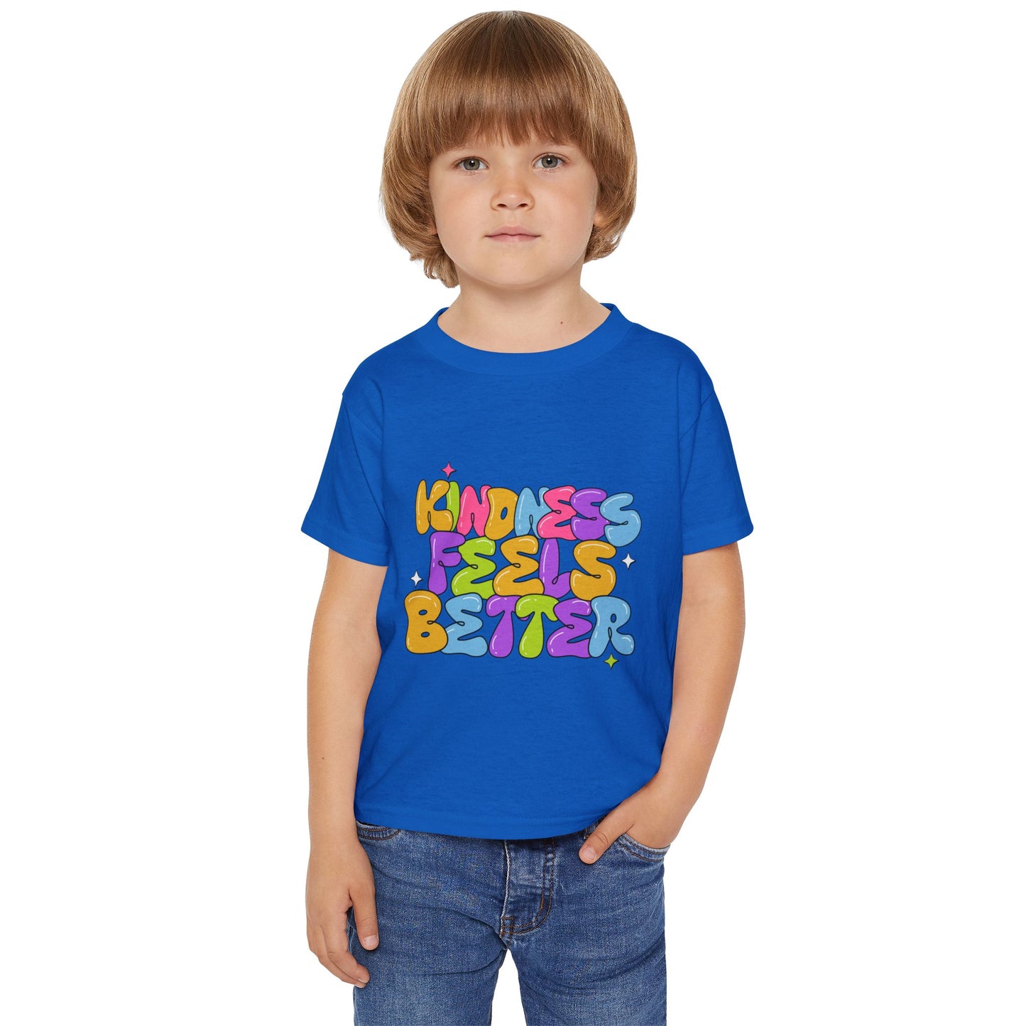 Toddler T-shirt Kindness Feels Better