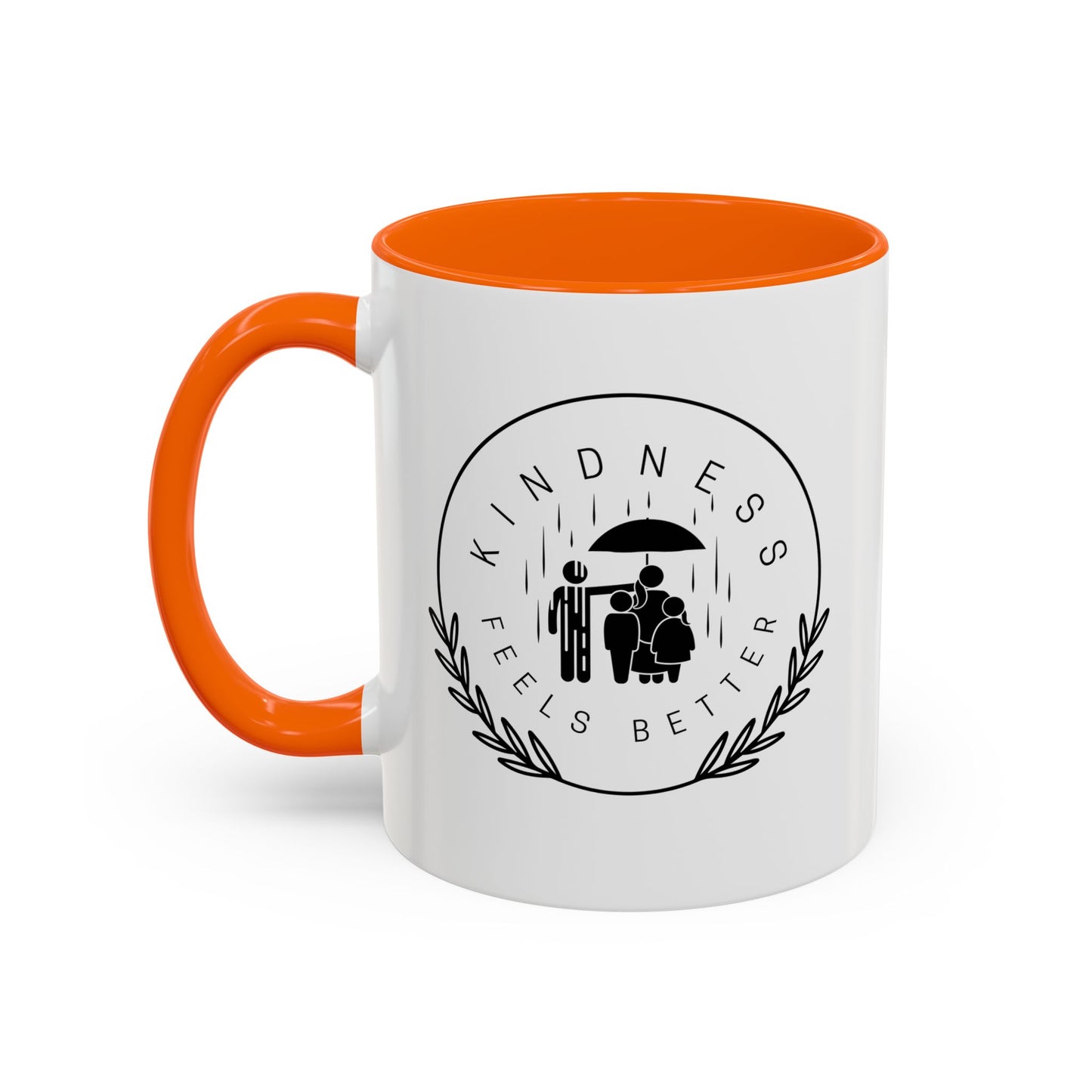 Mug - Kindness Feels Better Accent Coffee Mug (11, 15oz)
