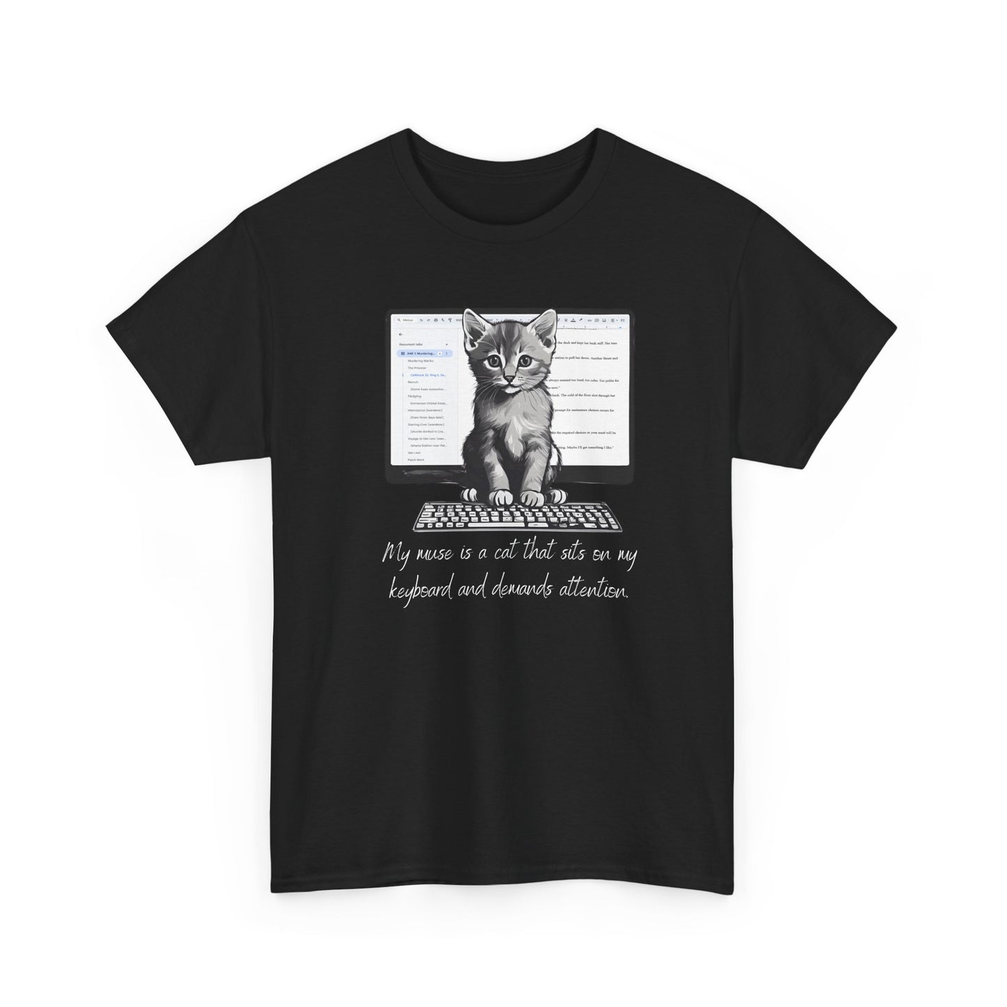 Cat Muse Unisex Tee