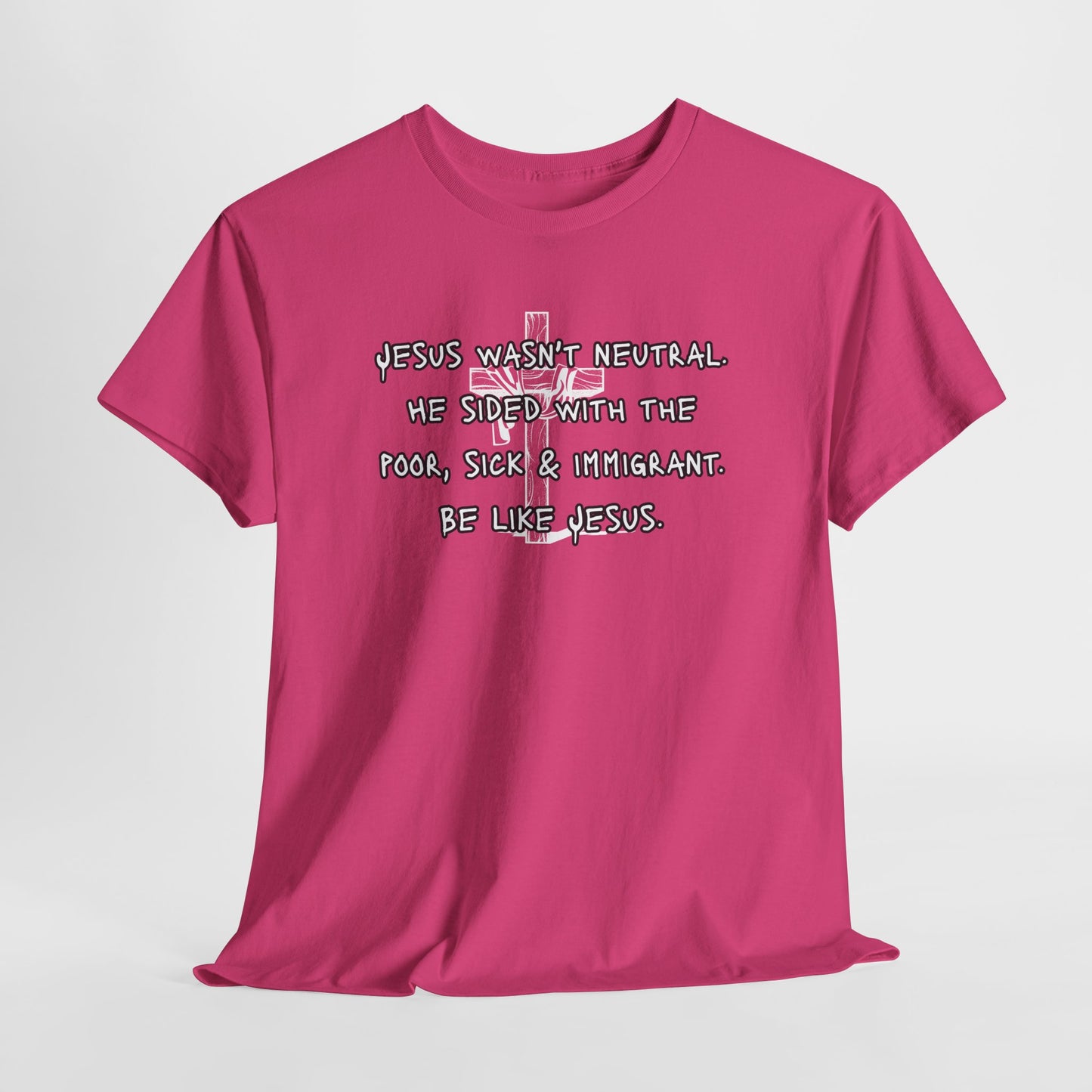 Be Like Jesus Unisex Heavy Cotton Tee - Inspirational Faith T-Shirt