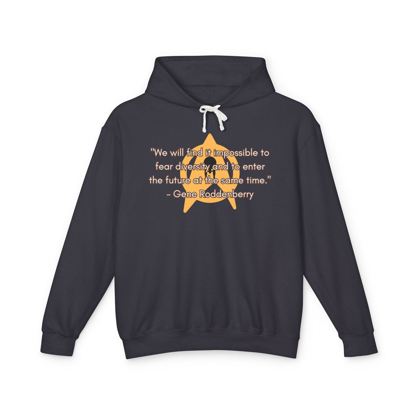 Inspirational Quote Hoodie, Unisex Lightweight Sweatshirt, Motivational Apparel, Gift for Him/Her, Cozy Everyday Wear