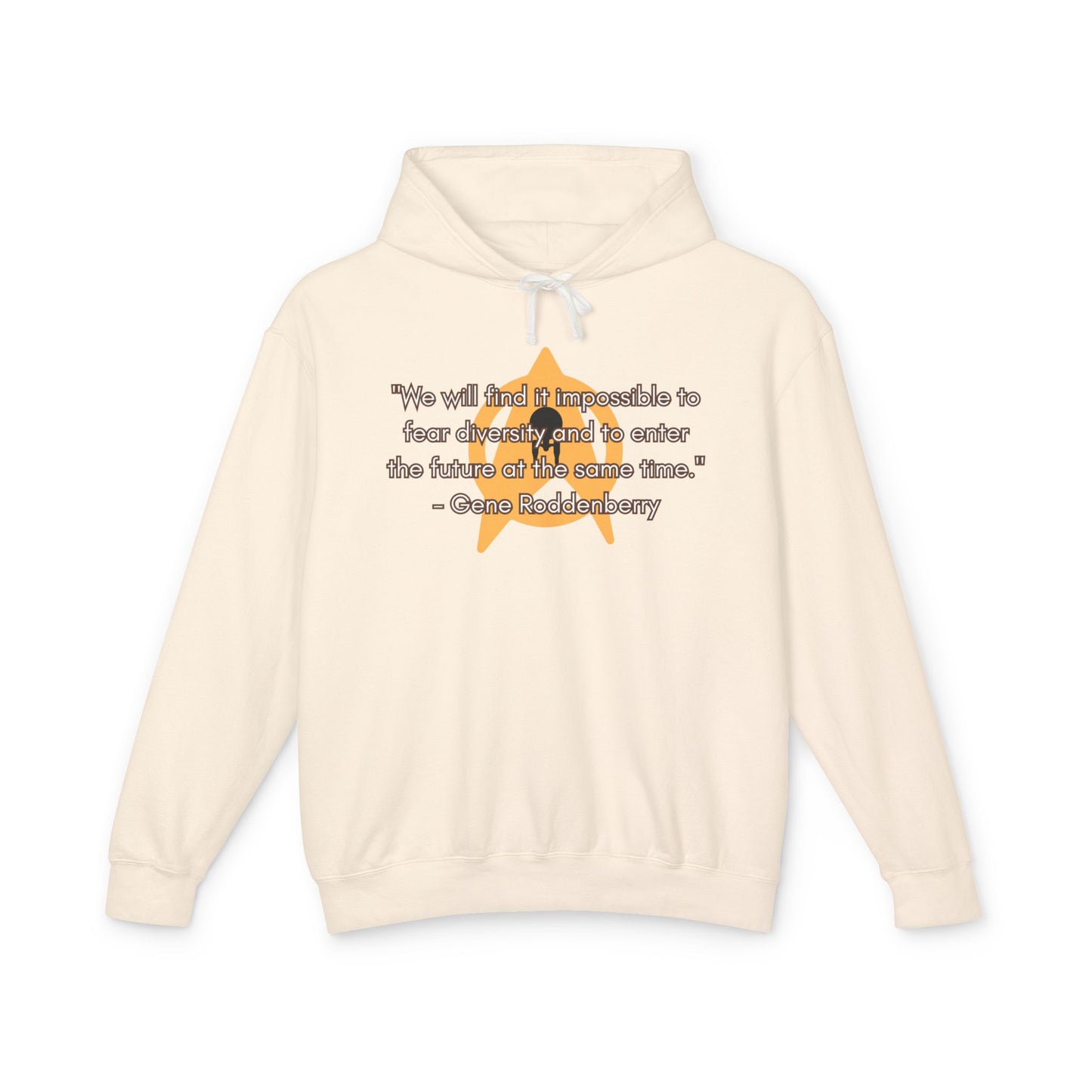 Inspirational Quote Hoodie, Unisex Lightweight Sweatshirt, Motivational Apparel, Gift for Him/Her, Cozy Everyday Wear