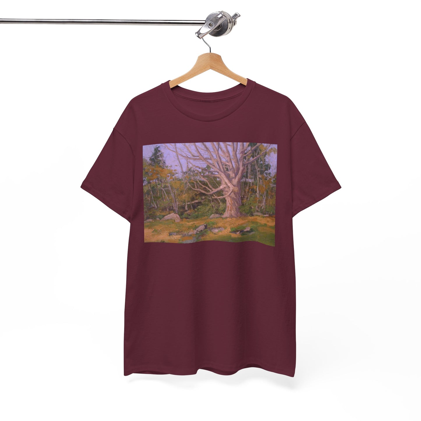 Artistic Landscape Unisex Heavy Cotton Tee - Nature Inspired
