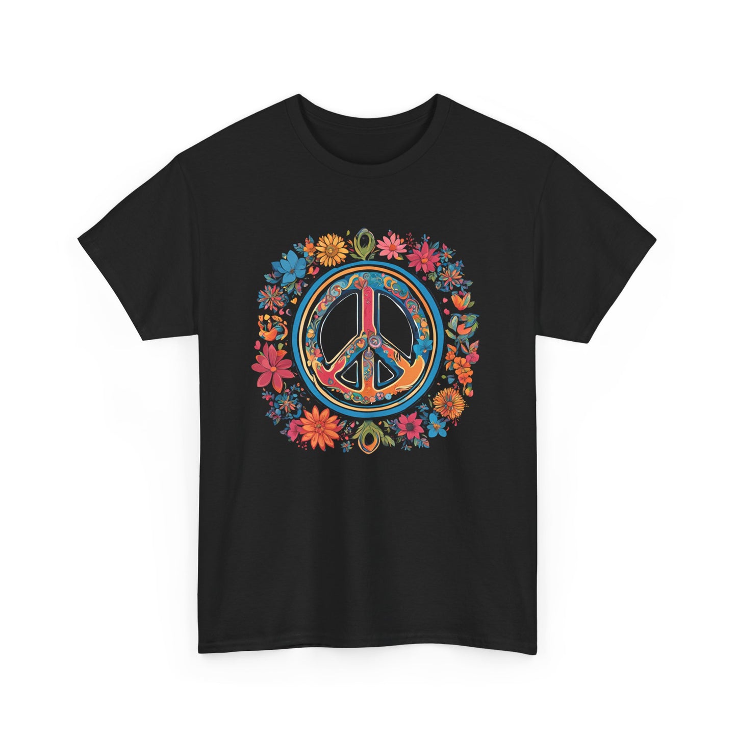 T-Shirt - Peace, Love, and Harmony Graphic Tee