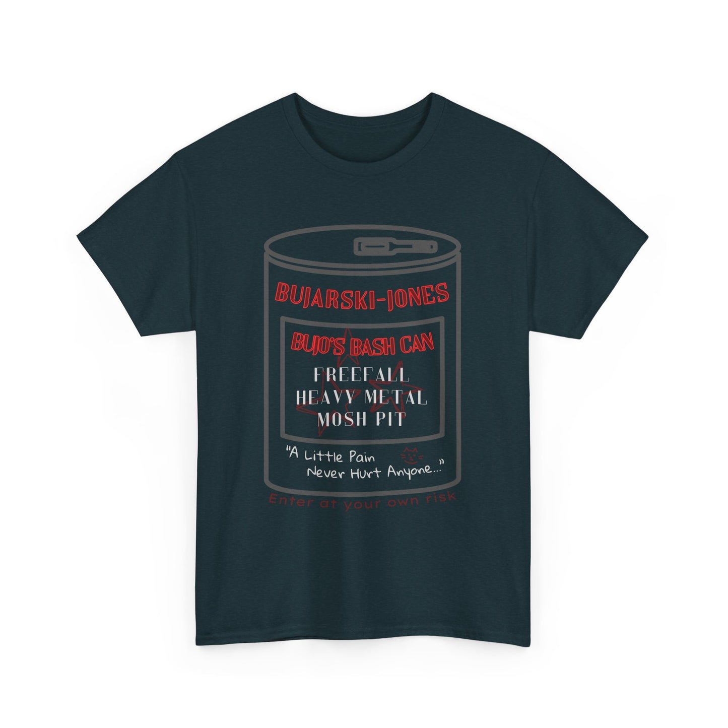 Bujo's Bash Can Unisex Tee - Rise of the Automated Empire Collection