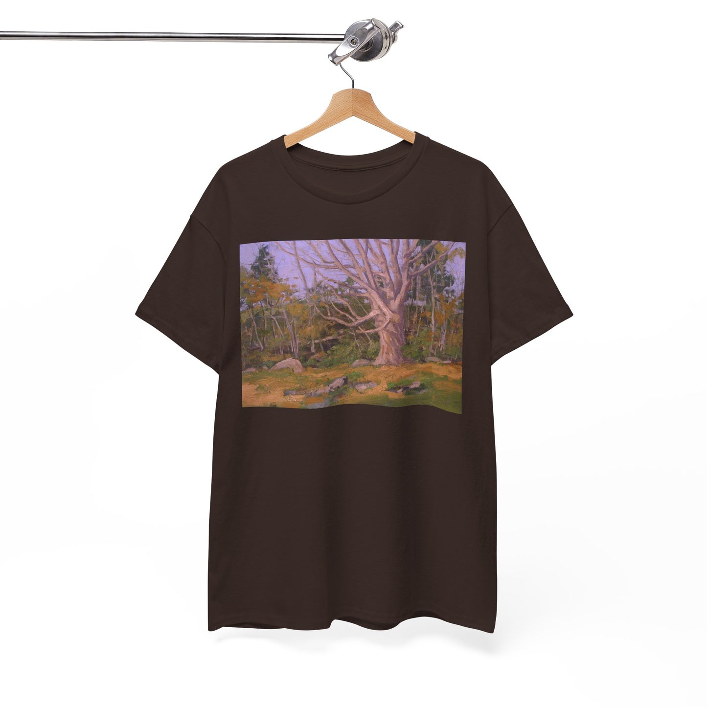 Artistic Landscape Unisex Heavy Cotton Tee - Nature Inspired