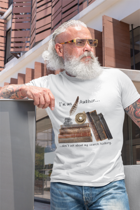 Author Unisex Tee - Don't Ask About My Search History