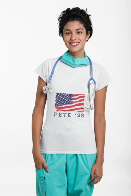 T-Shirt - Pete for President 2028 Supporter Tee