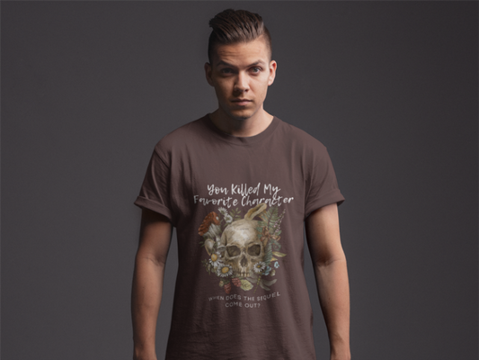 T-Shirt - Fan Favorite Character Sequel Quote Tee