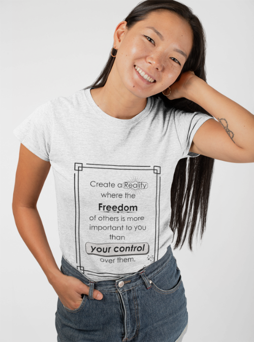 T-Shirt - Create a Reality Unisex Heavy Cotton Tee