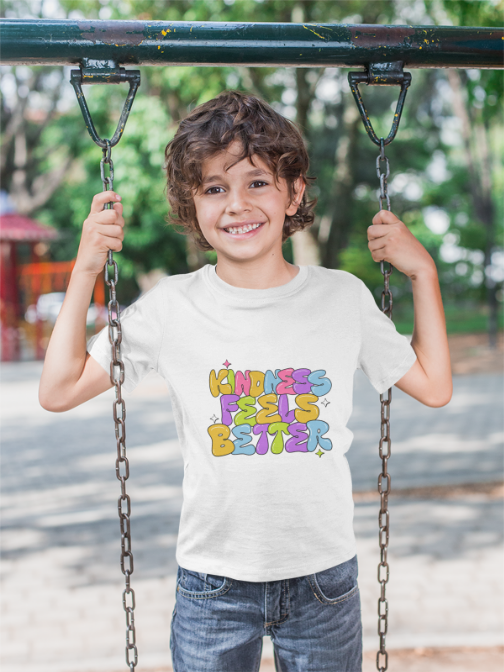 Toddler T-shirt Kindness Feels Better