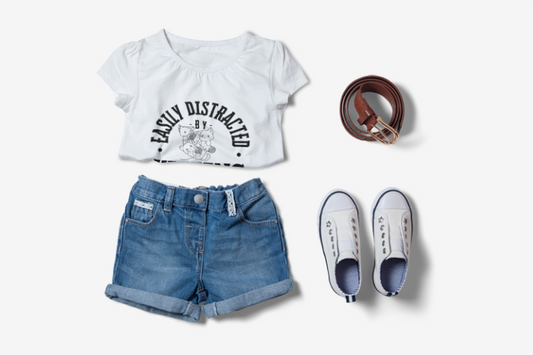 Toddler T-shirt - Easily Distracted by Kittens Design