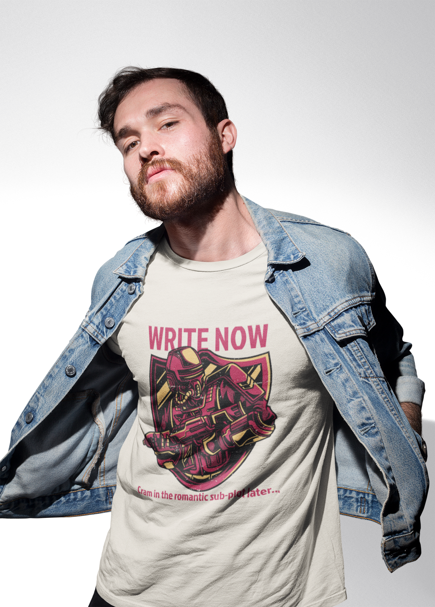 T-Shirt Write Now Cram Romantic Sub-Plot Tee