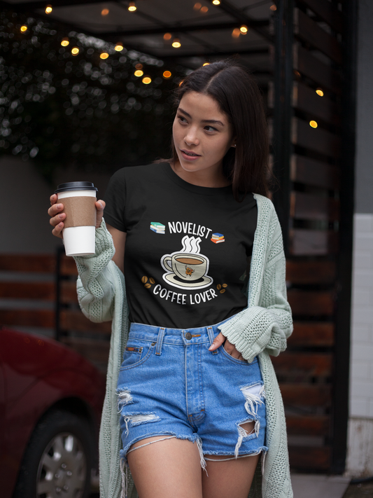 Novelist Coffee Lover T-Shirt