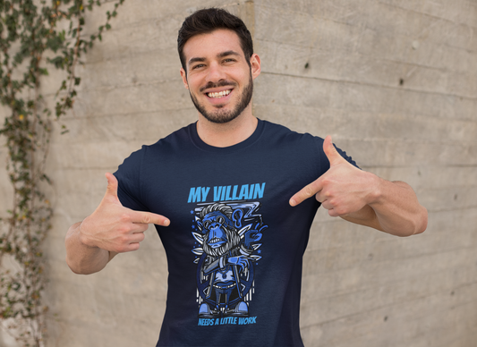 Author Villain Heavy Cotton Tee - For Writers