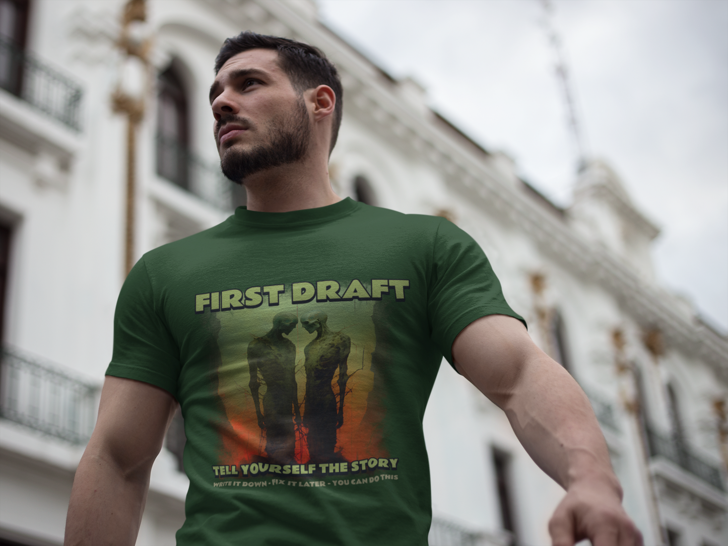 T-Shirt First Draft You Can Do This Write It Down Fix It Later