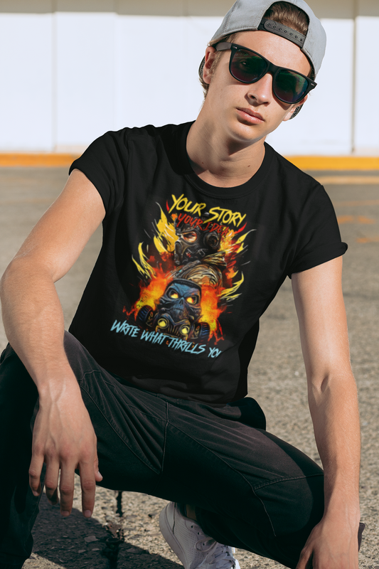 Your Story Your Idea Inspirational Quote Tee