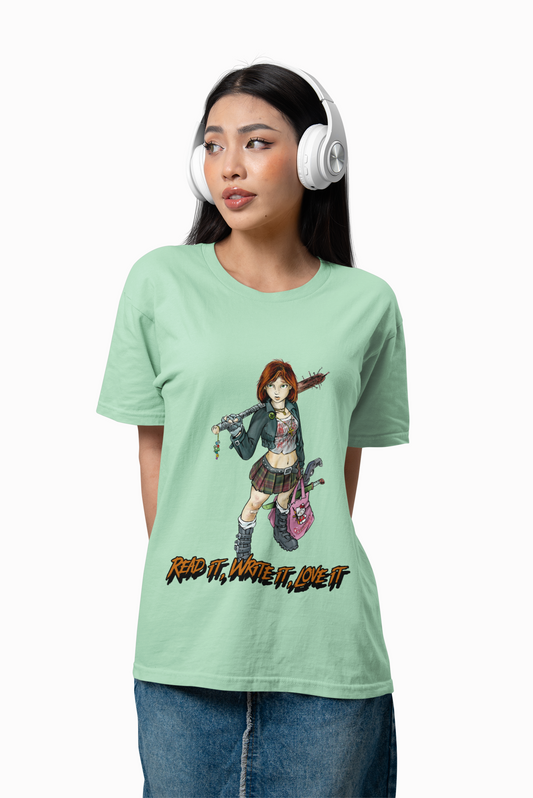 Artistic Unisex Tee for Book Lovers