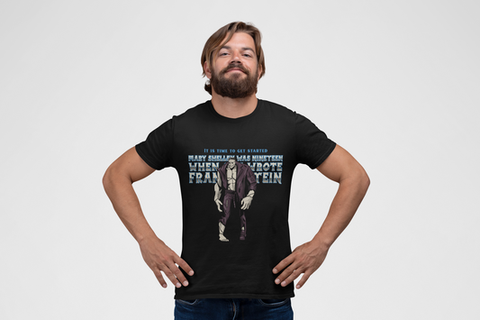 Frankenstein Inspired Unisex Tee - Mary Shelley Tribute