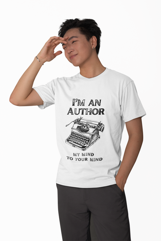 I'm an Author Unisex Heavy Cotton Tee - Creative Writer Gift
