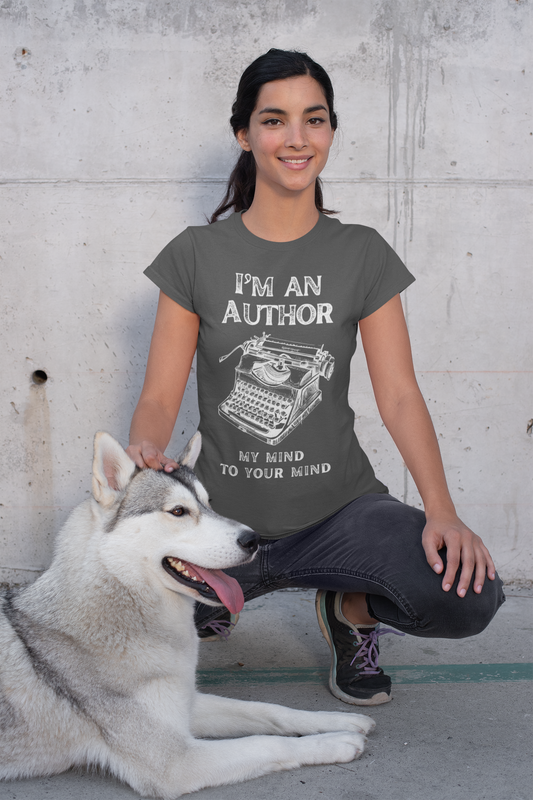 I'm an Author Unisex Heavy Cotton Tee - Perfect Gift for Writers