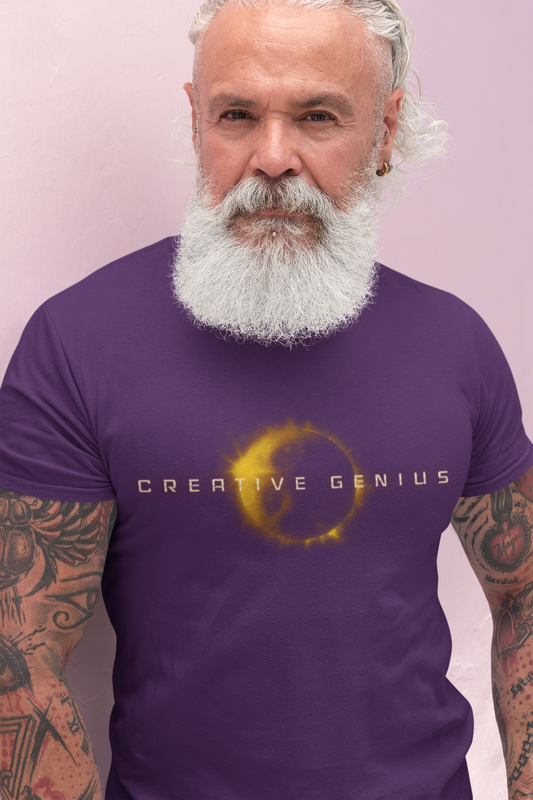 Creative Genius Unisex Heavy Cotton Tee - Inspirational Graphic T-Shirt for Creatives