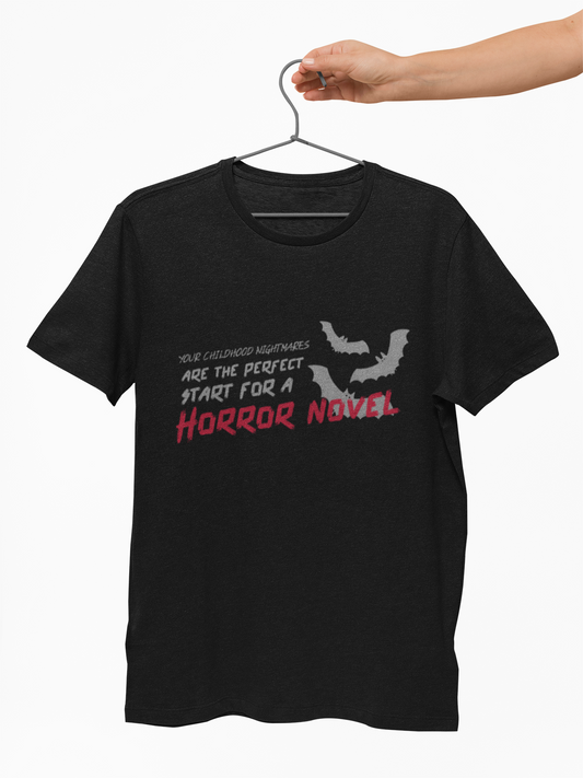 Horror Novel Inspired Unisex Heavy Cotton Tee - Perfect Gift for Writers and Readers