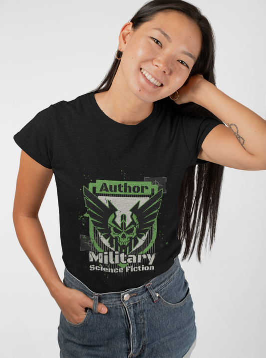 Military Science Fiction Author Unisex Heavy Cotton Tee