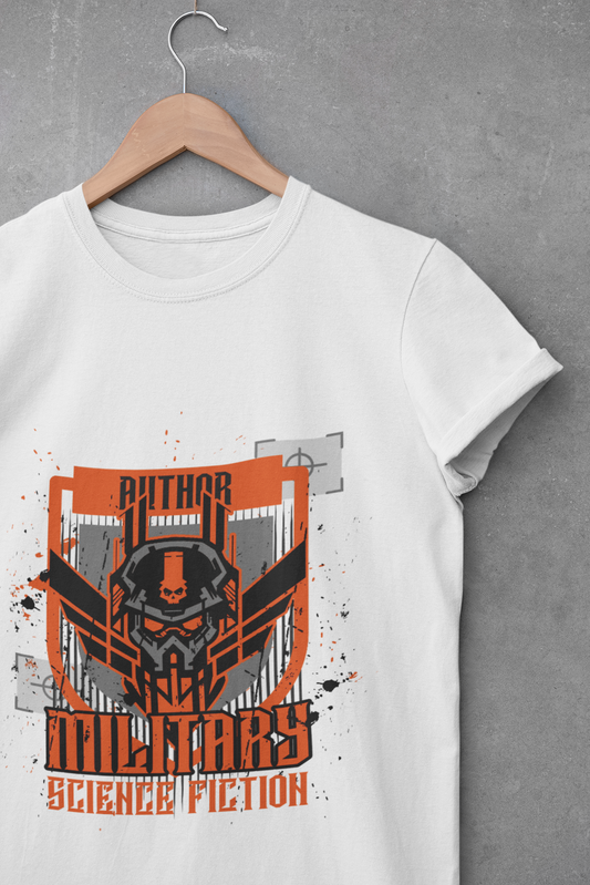 Science Fiction Military Unisex Heavy Cotton Tee