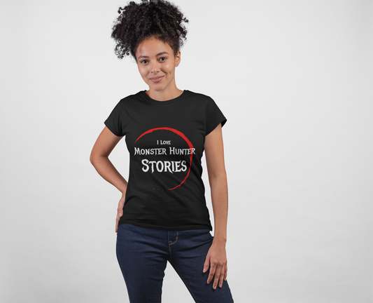 I Love Monster Hunter Stories Unisex Heavy Cotton Tee - Perfect for Gamers and Conventions