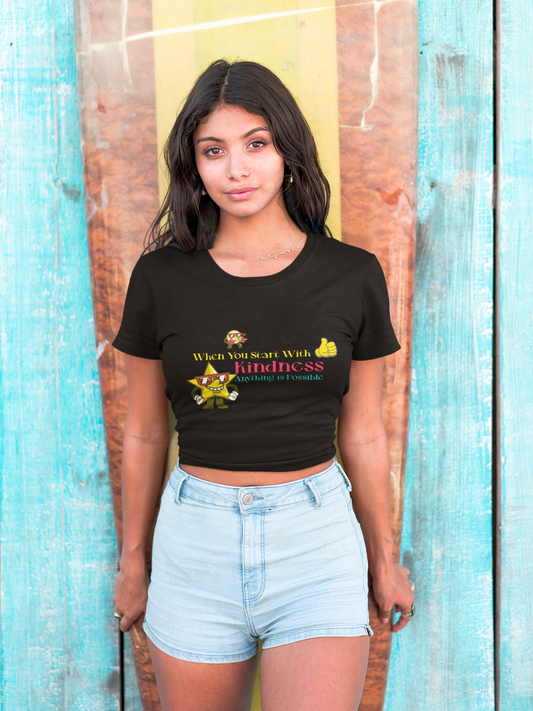 Kindness Matters Unisex Heavy Cotton Tee - Positive Message Tee for Everyday Inspiration