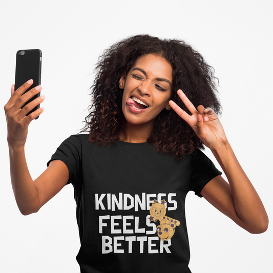 Kindness Feels Better Unisex Heavy Cotton Tee