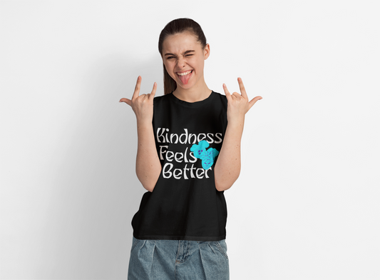 Kindness Feels Better Unisex Heavy Cotton Tee