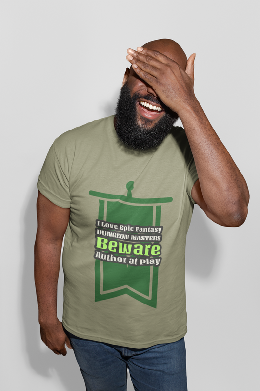 Beware Dungeon Master Unisex Heavy Cotton Tee - Epic Fantasy Gaming Tee
