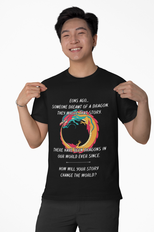 Dragons' Story Unisex Heavy Cotton Tee - Inspire Change & Imagination