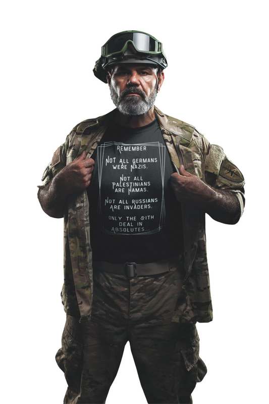 Unisex Heavy Cotton Tee - Thought-Provoking Statement Tee