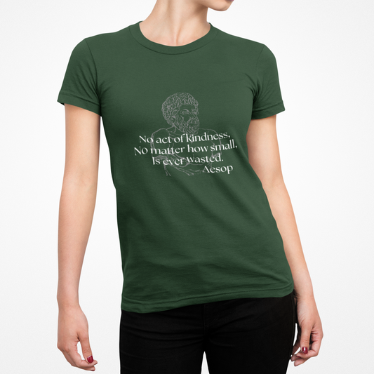 Inspirational Aesop Quote Unisex Heavy Cotton Tee