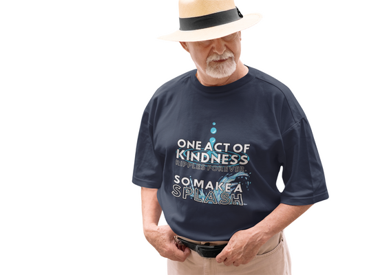 One Act of Kindness Unisex Heavy Cotton Tee - Make a Splash Shirt
