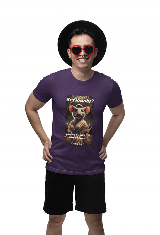 Trans Mouse Graphic Tee - "Seriously?"