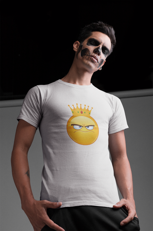 King Grump Unisex Heavy Cotton Tee - Fun Graphic T-Shirt for Casual Wear